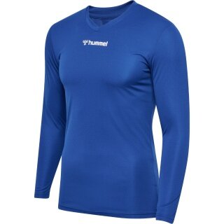 hummel bielizna funkcjonalna koszulka z długim rękawem hmlBL Essential Tee niebieska męska