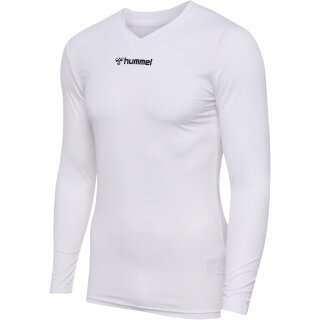 hummel bielizna funkcjonalna z długim rękawem hmlBL Essential Tee biała męska