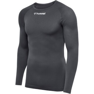 hummel bielizna funkcjonalna z długim rękawem hmlBL Comfort 2.0 T-shirt szary męski