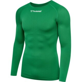 hummel bielizna funkcjonalna z długim rękawem hmlBL Comfort 2.0 T-shirt zielony mężczyźni