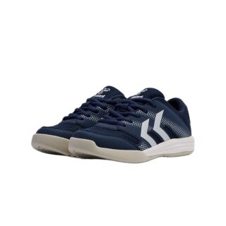 hummel Halowe buty do gry Multiplay Stable LC czarno-białe dziecięce