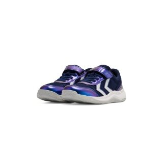 hummel Halowe buty do gry Multiplay Flex VC 2.0 (rzep) granatowe dziecięce