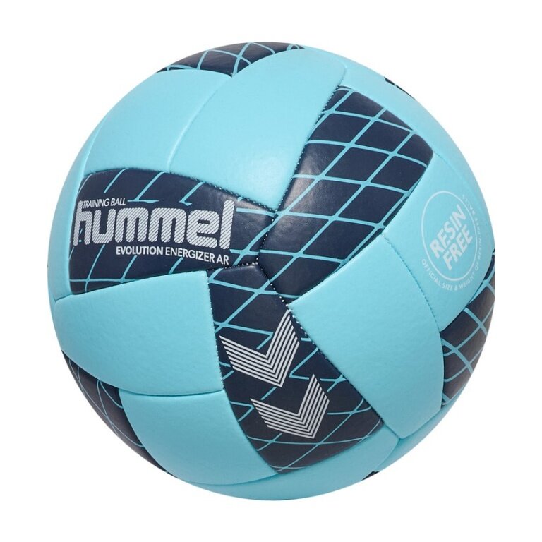hummel Piłka ręczna hmlEVOLUTION Energizer AR HB (rozmiar 1) jasnoniebieska/marynarska - 1 sztuka