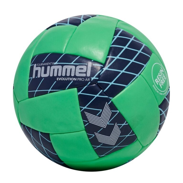hummel Piłka ręczna hmlEVOLUTION Pro AR HB (rozmiar 2) zielona/marynarska - 1 sztuka
