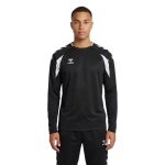 hummel Pullover hmlCORE 2.0 Crew Neck (100% rec. poliester) czarny/biały mężczyźni