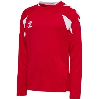 hummel Sportowa koszulka z długim rękawem hmlCORE 2.0 Jersey (przyjemne wrażenie noszenia) czerwono/biała dla chłopców