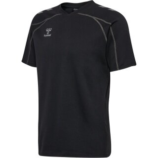 hummel T-shirt sportowy hmlMOVE 2.0 (mieszanka bawełny) czarny mężczyźni