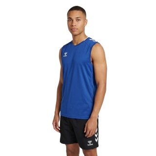 hummel Sport-Tank hmlCORE 2.0 Jersey (100% rec. poliester) niebiesko/biały mężczyźni