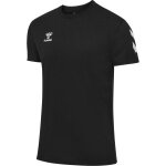 hummel Sportowa koszulka hmlGO 2.0 Chevron (bawełna) czarna męska