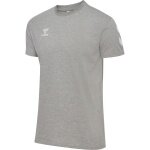 hummel Sportowa koszulka hmlGO 2.0 Chevron (bawełna) szara męska
