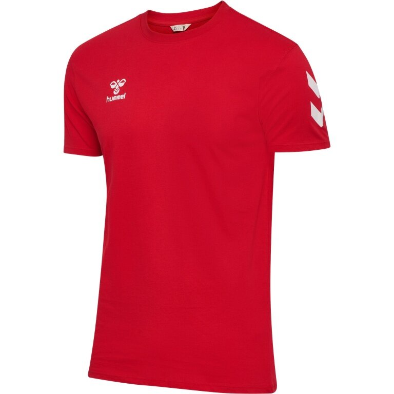 hummel Sportowa koszulka hmlGO 2.0 Chevron (bawełna) czerwona męska