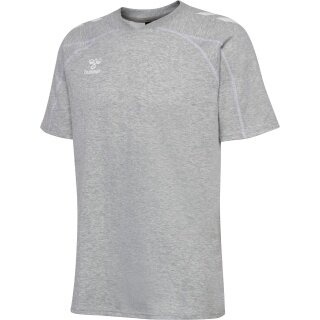 hummel T-shirt sportowy hmlMOVE 2.0 (mieszanka bawełny) szary mężczyźni
