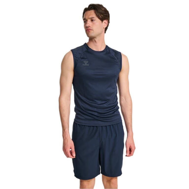hummel Sport-Tank hmlPRO Jersey treningowy (szybkoschnący) granatowy męski
