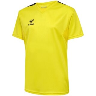 hummel Koszulka sportowa hmlAUTHENTIC Jersey (100% poliester) Krótki rękaw żółta dziecięca