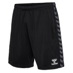 hummel Spodenki sportowe hmlAUTHENTIC PL Shorts (100% poliester) krótkie czarne męskie