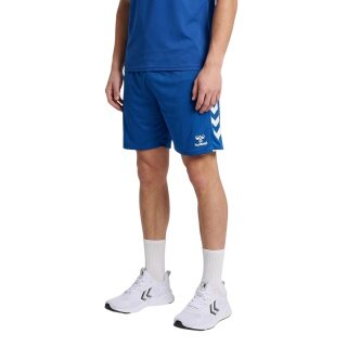 hummel Spodenki sportowe hmlCORE 2.0 (przyjemne wrażenie noszenia) krótkie niebiesko-białe męskie