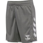 spodenki sportowe hmlCORE 2.0 Hummel (przyjemne w noszeniu) szare/białe dziecięce