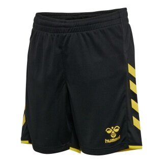 hummel Spodenki sportowe hmlCORE 2.0 (przyjemne wrażenie noszenia) krótkie czarne/żółte dla dzieci