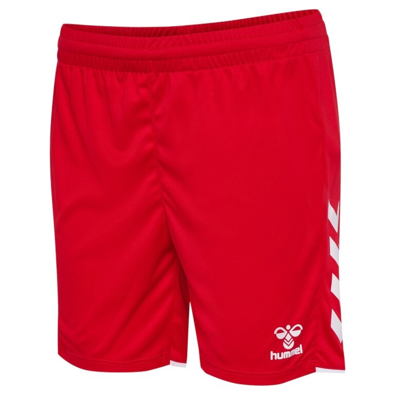 spodenki sportowe hmlCORE 2.0 Hummel (przyjemne wrażenie noszenia) krótkie czerwono-białe damskie
