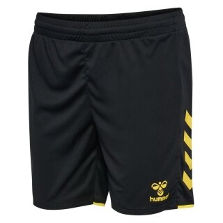 hummel Spodenki sportowe hmlCORE 2.0 (przyjemne wrażenie noszenia) krótkie czarne/żółte damskie