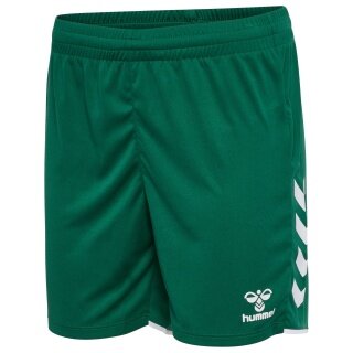 hummel Spodenki sportowe hmlCORE 2.0 (przyjemne wrażenie noszenia) krótkie ciemnozielone/białe damskie