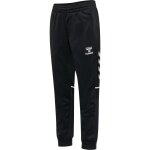 spodnie sportowe hmlCORE 2.0 Track Pants (100% recyklingowany poliester) długie czarne/białe dziecięce
