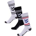 hummel Skarpetki sportowe Chevron High Crew Retro biało/czarne - 3 pary