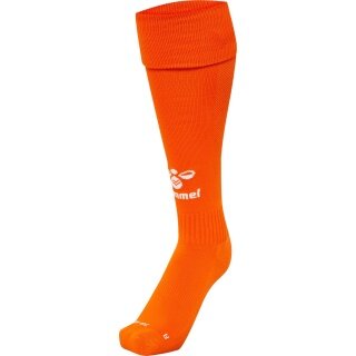 hummel skarpetki sportowe hmlESSENTIAL Football (odprowadzające wilgoć) pomarańczowo/białe - 1 para