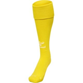 hummel skarpetki sportowe hmlESSENTIAL Football (odprowadzające wilgoć) żółto-białe - 1 para