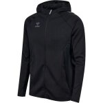 hummel Kurtka treningowa hmlCIMA 2.0 Zip Hoodie (recyklingowany poliester, z kapturem) czarna Męska