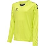 hummel Sportowa koszulka z długim rękawem hmlCORE XK Poly Jersey (materiał Interlock) limonkowy dziecięcy