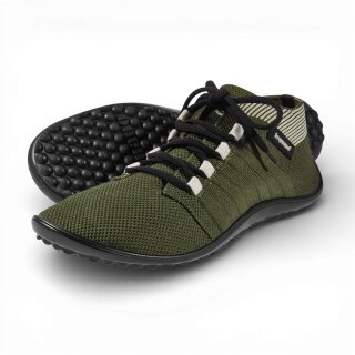 Leguano Buty Barfuß Beat (elastyczna podeszwa, czucie boso) oliwkowe