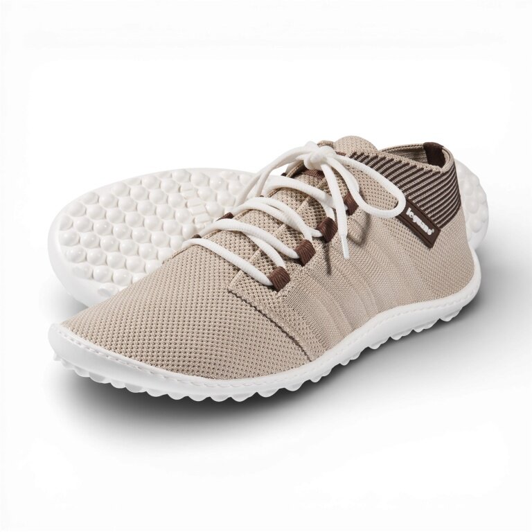 Leguano Buty do chodzenia boso Beat (elastyczna podeszwa, czucie boso) piaskowy brąz