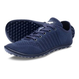 Leguano Buty do chodzenia boso Go (elastyczna podeszwa, czucie boso) granatowe