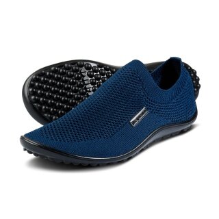 Leguano Buty Boso Slipper Scio (elastyczna podeszwa, czucie boso) niebieskie