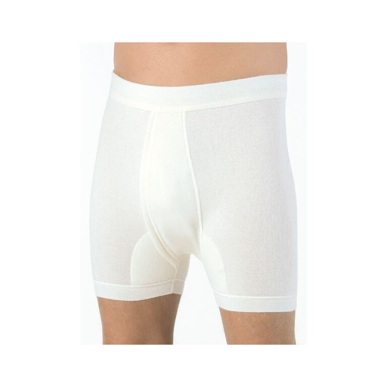 Medima Bielizna Spodnie termiczne (Angora/Bawełna) krótkie białe męskie (Rozm. XL-XXL)