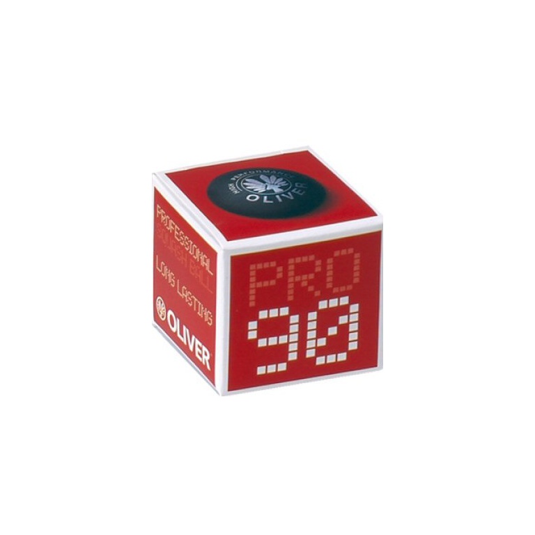 OLIVER Squashball (1 żółta kropka, prędkość wolna) - 1 piłka