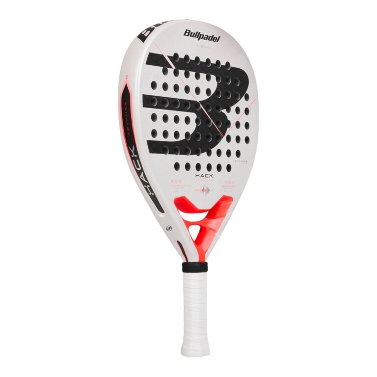Bullpadel rakieta do padla Hack 02 Advance 365g/Okrągła biała