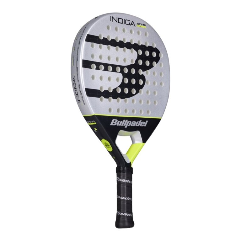 Bullpadel rakieta do padla Indiga CTR 26 360g/Okrągła/Rekreacyjna srebrna
