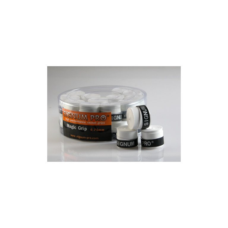 Signum Pro Overgrip Magic 0.75mm biały 30 sztuk w pudełku