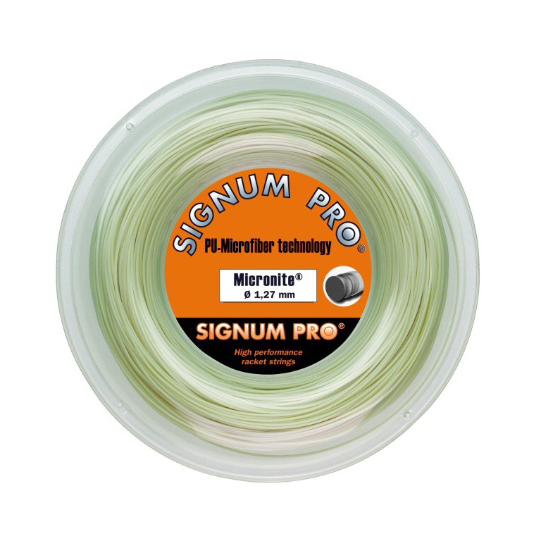 Signum Pro Sznur tenisowy Micronite (Dotyk+Kontrola) naturalny 200m rolka