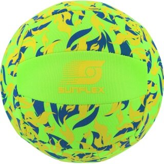 Sunflex Volleyball Beach i Funball Neopren (Rozmiar 5) Flames Firegreen zielony - 1 piłka