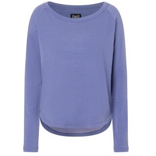 super natural Koszulka z długim rękawem Everyday Crew (Mieszanka Merino) fioletowo/niebieska Damska