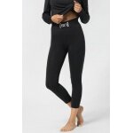 super natural Spodnie termiczne 3/4 Tight Tundra175 (przyjemne uczucie noszenia) Bielizna czarna Damska