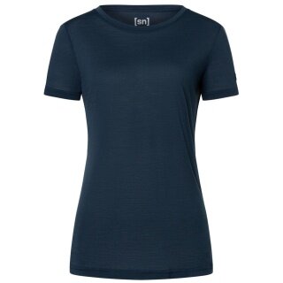 super natural Sport-/Freizeitshirt The Essential Tee Blueberry niebieski Damen
