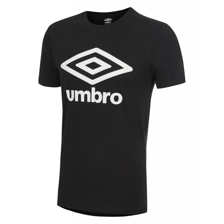 umbro T-shirt rekreacyjne Duże Logo (Bawełna) 2021 czarny Mężczyźni