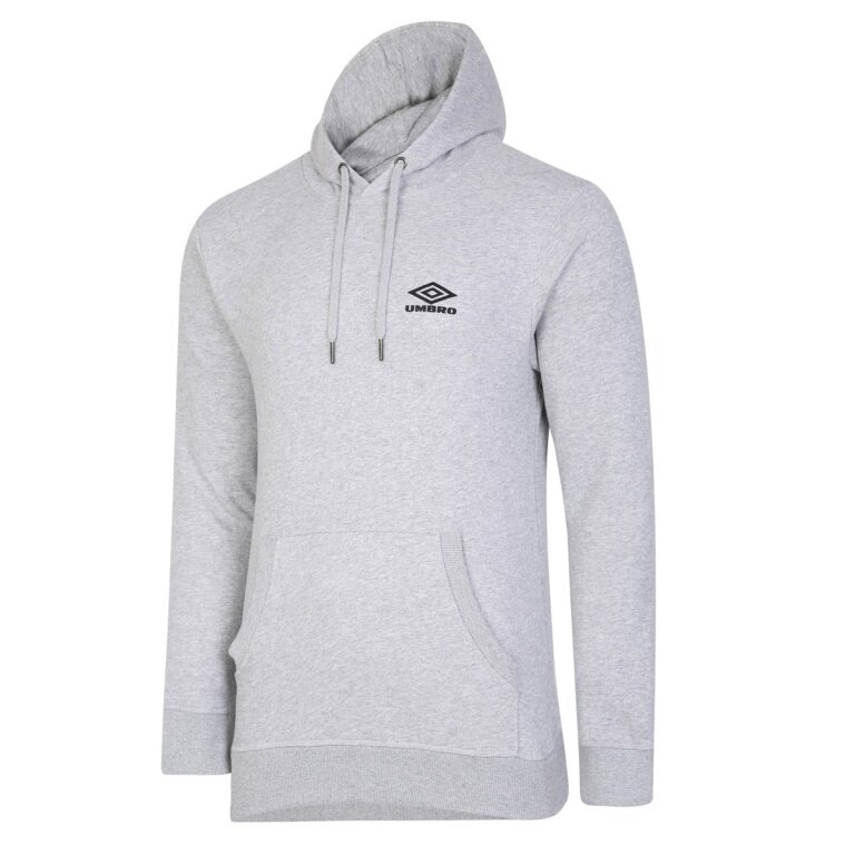 umbro Bluza z kapturem Diamond OH Hoodie (mieszanka bawełny) szary Mężczyźni