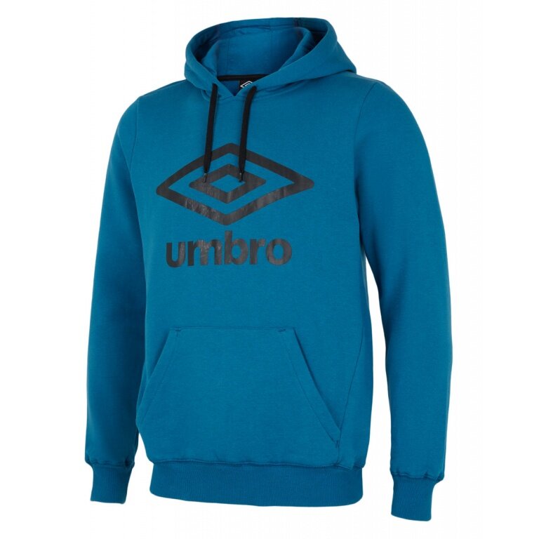 umbro Bluza z kapturem Hoodie Big Logo niebieska męska