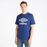 umbro T-shirt rekreacyjne Duże Logo (Bawełna) granatowy/biały Mężczyźni