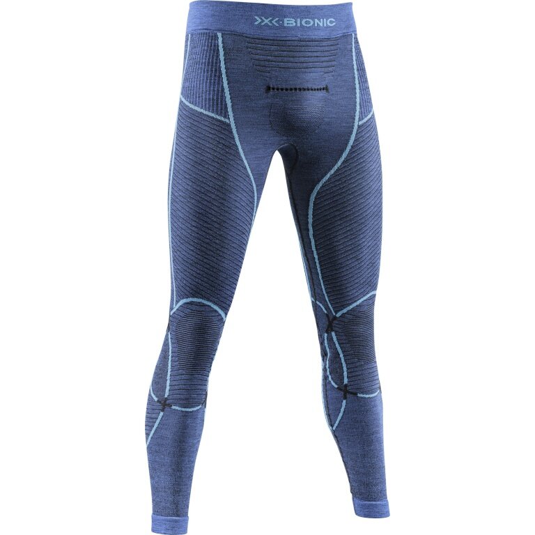 X-Bionic Spodnie termiczne Merino-Natural Pant (wełna merino) długie bielizna granatowa męska